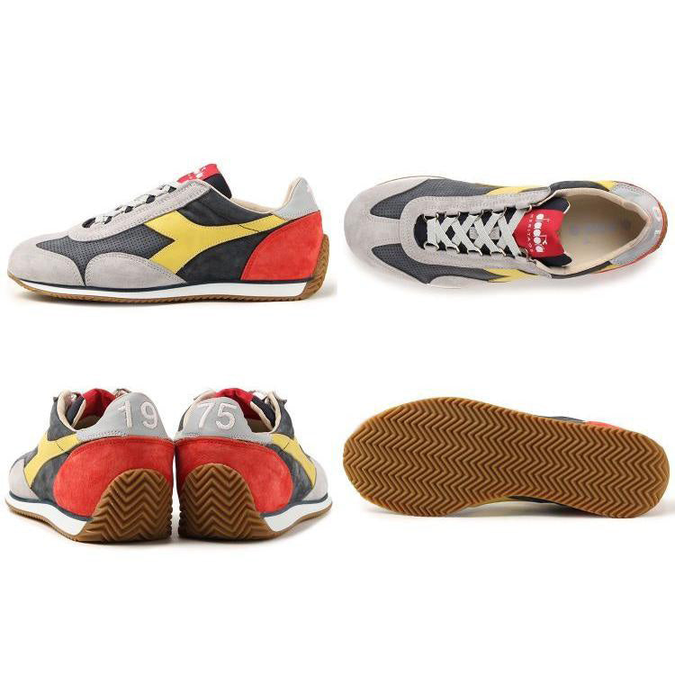Diadora Heritage Equipe Suede SW Retro Running Shoes Sneakers New Men's Sizes 11 and 11.5 Made in Italy