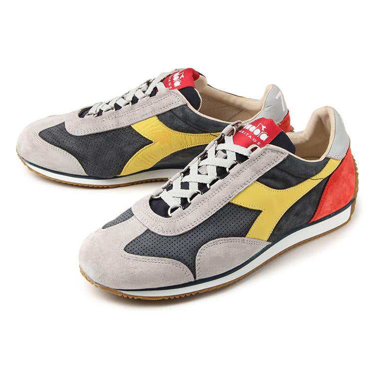 Diadora Heritage Equipe Suede SW Retro Running Shoes Sneakers New Men's Sizes 11 and 11.5 Made in Italy