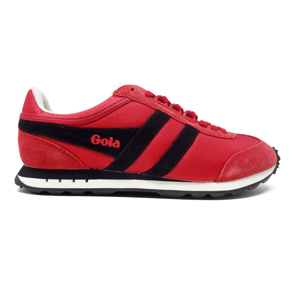 Gola Classics Mens Boston New Retro Sneakers Red Black Size