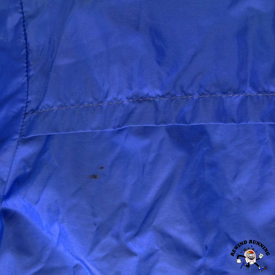 Nike Sportswear Vintage Navy Blue White 70s 80s Windbreaker Track Jacket Anorak 'Orange Tag' XL