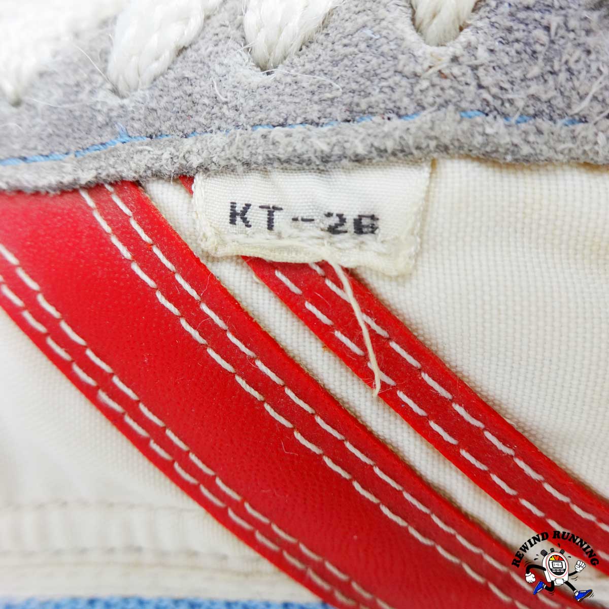 Osaga KT-26 Vintage Red White Blue 70s 80s Sneakers Running Shoes Men's Size 11