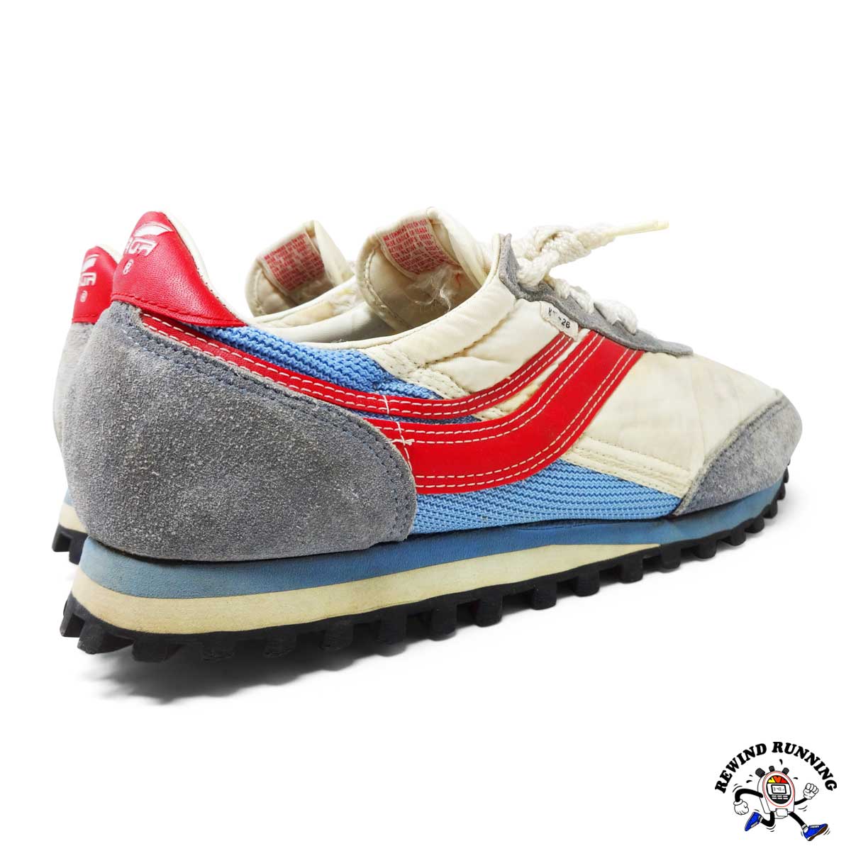 Osaga KT-26 Vintage Red White Blue 70s 80s Sneakers Running Shoes Men's Size 11
