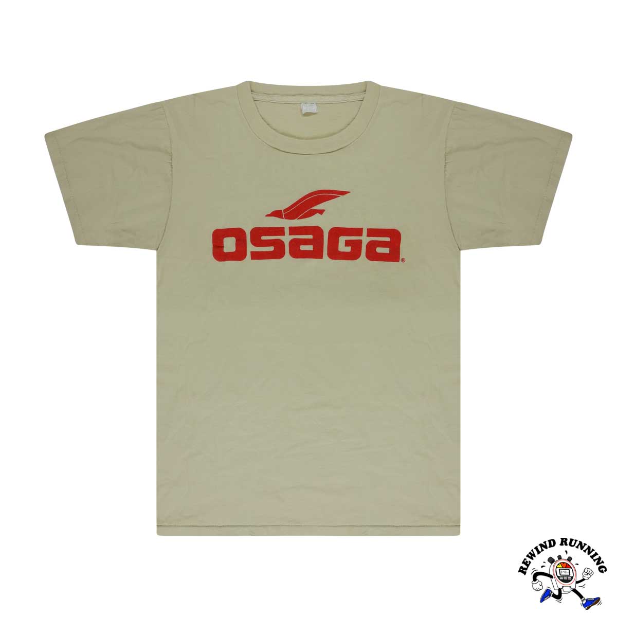 Vintage 1980 Osaga Logo U.S.A. Track and Field Trials T-Shirt, Eugene, Oregon