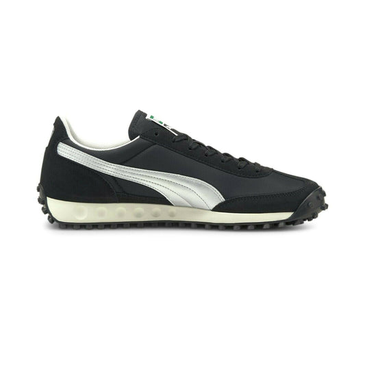 Puma Men's New Easy Rider II Tecno Shoes Sneakers Black Marshmallow 381027-02 Size 11