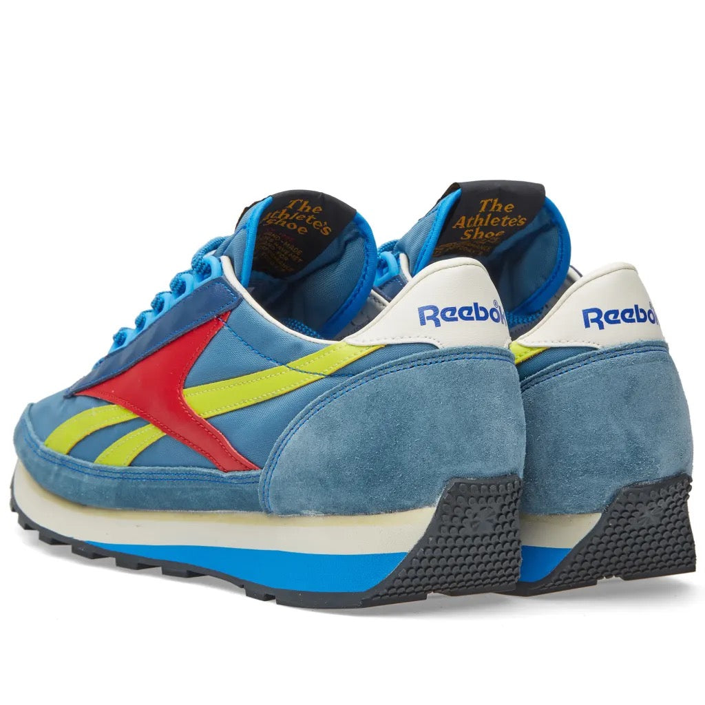 Reebok Aztec OG Retro Running Shoes Men's New Sneakers V66695 Size 11.5 Blue Green Red