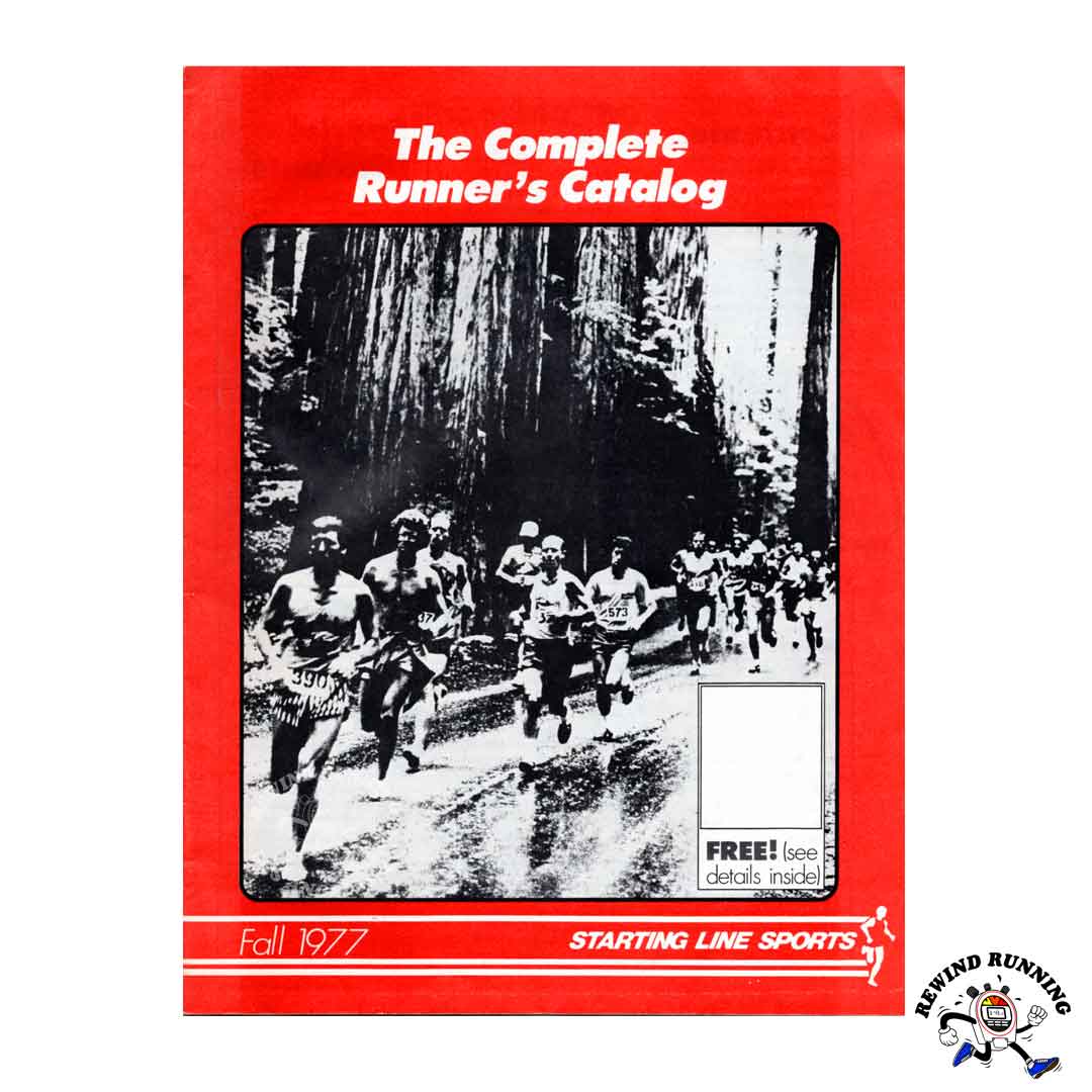 Starting Line Sports 'The Complete Runner's Catalog' Fall 1977 29 Page Catalog Red Cover