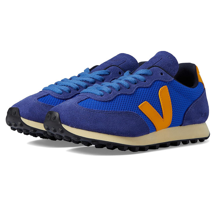 Veja Rio Branco Paros Ouro Blue Yellow New Men's Retro Sneakers Size 11