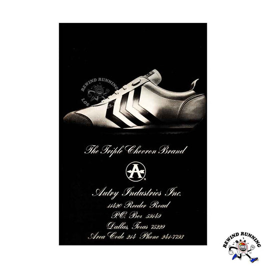 Autry Action Running Shoes 1978 Vintage Sneaker Ad