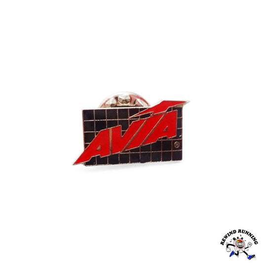 Avia Running Shoe Sneaker Brand Vintage Lapel Pin Brooch
