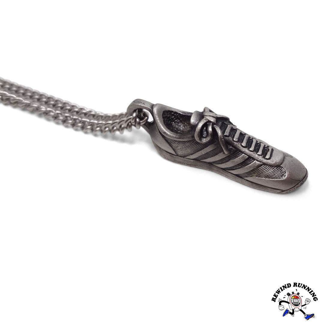 Avon Vintage 1979 Fast Track Pendant 16" Necklace Running Shoe Sneaker