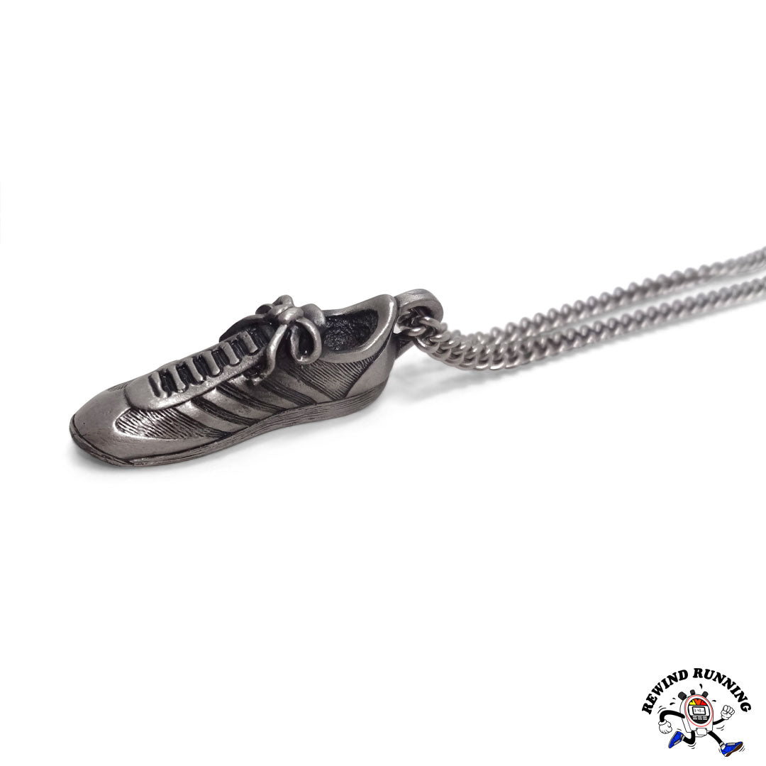 Avon Vintage 1979 Fast Track Sneaker Pendant 16" Necklace Running Shoe