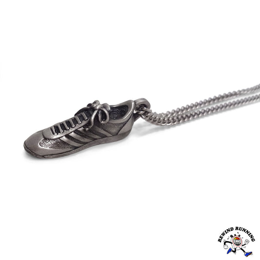 Avon Vintage 1979 Fast Track Sneaker Pendant 16" Necklace Running Shoe