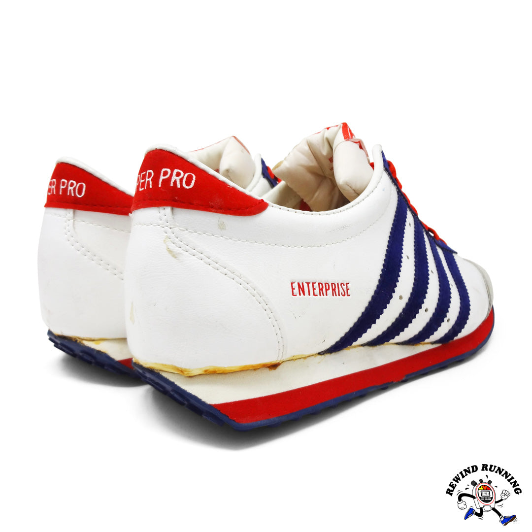 Bob Wolf Super Pro EJ-1415 Vintage Jogging Shoes Sneakers Men's Size 11 rear 3-4 view