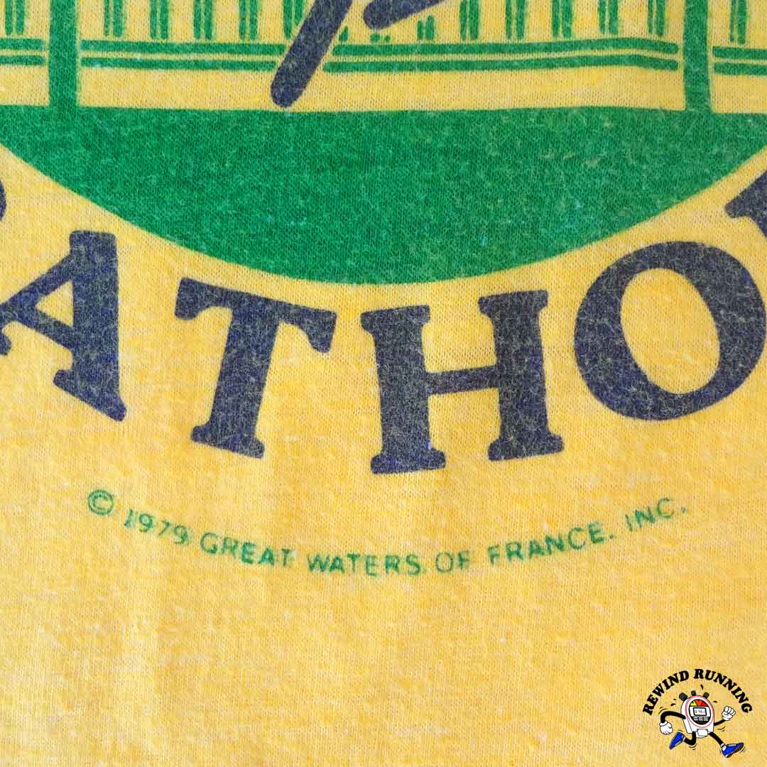 New York City NYC Marathon 1979 Rare Statue of Liberty Vintage T-Shirt