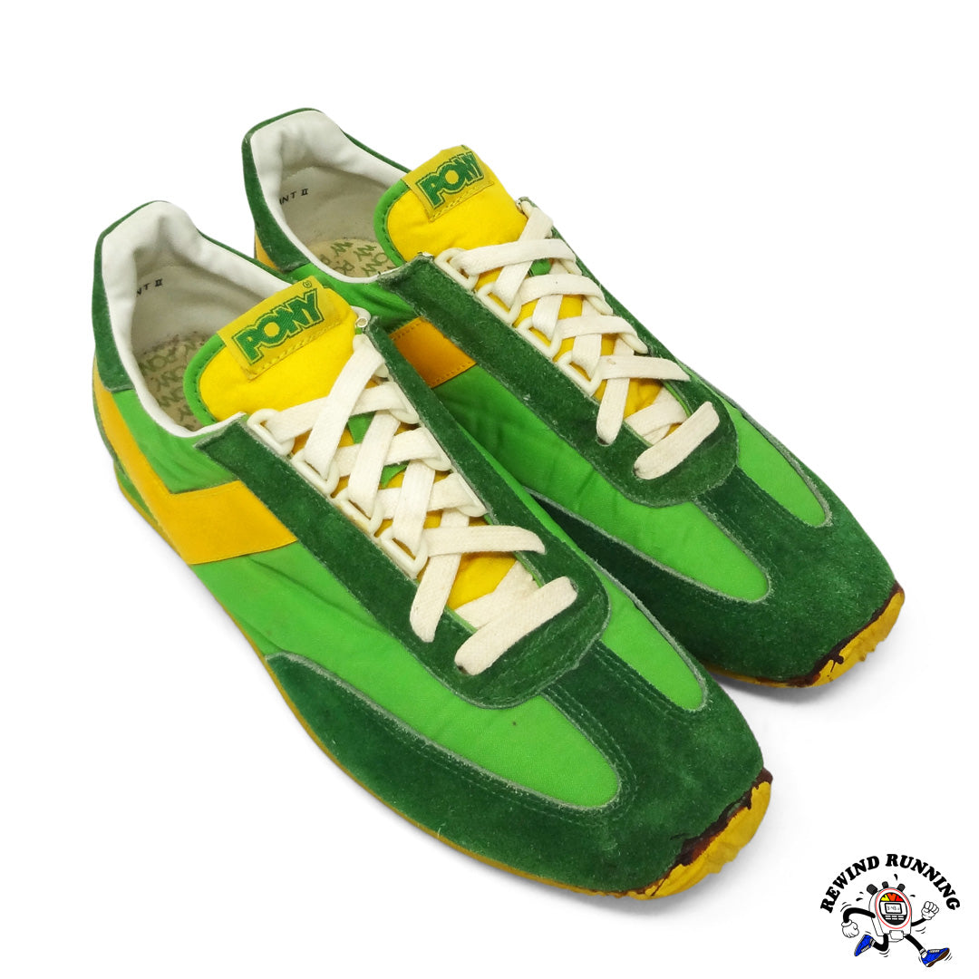 PONY Sprint II 70s Vintage Running Shoes Sneakers mid 3-4 view