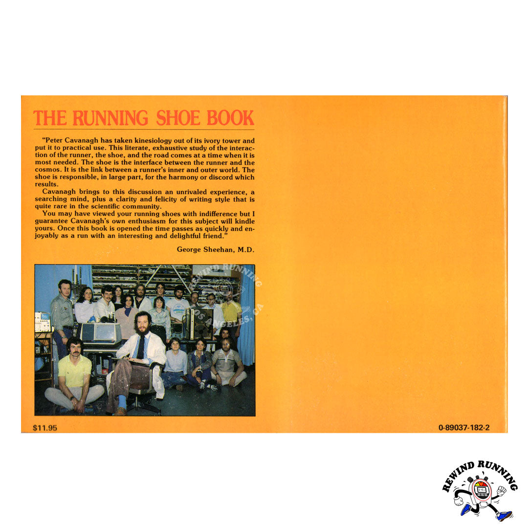 The Running Shoe Book 1980 Vintage Paperback by Peter R Cavanagh Back Cover