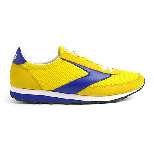 Brooks Heritage Vantage New Yellow Blue Retro Running Shoes Men's Sneakers Size 12 110165-1D-741