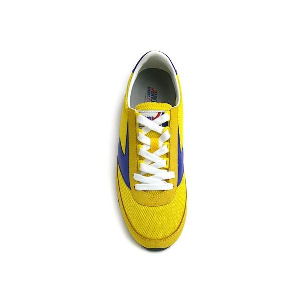 Brooks Heritage Vantage New Yellow Blue Retro Running Shoes Men's Sneakers Size 12 110165-1D-741
