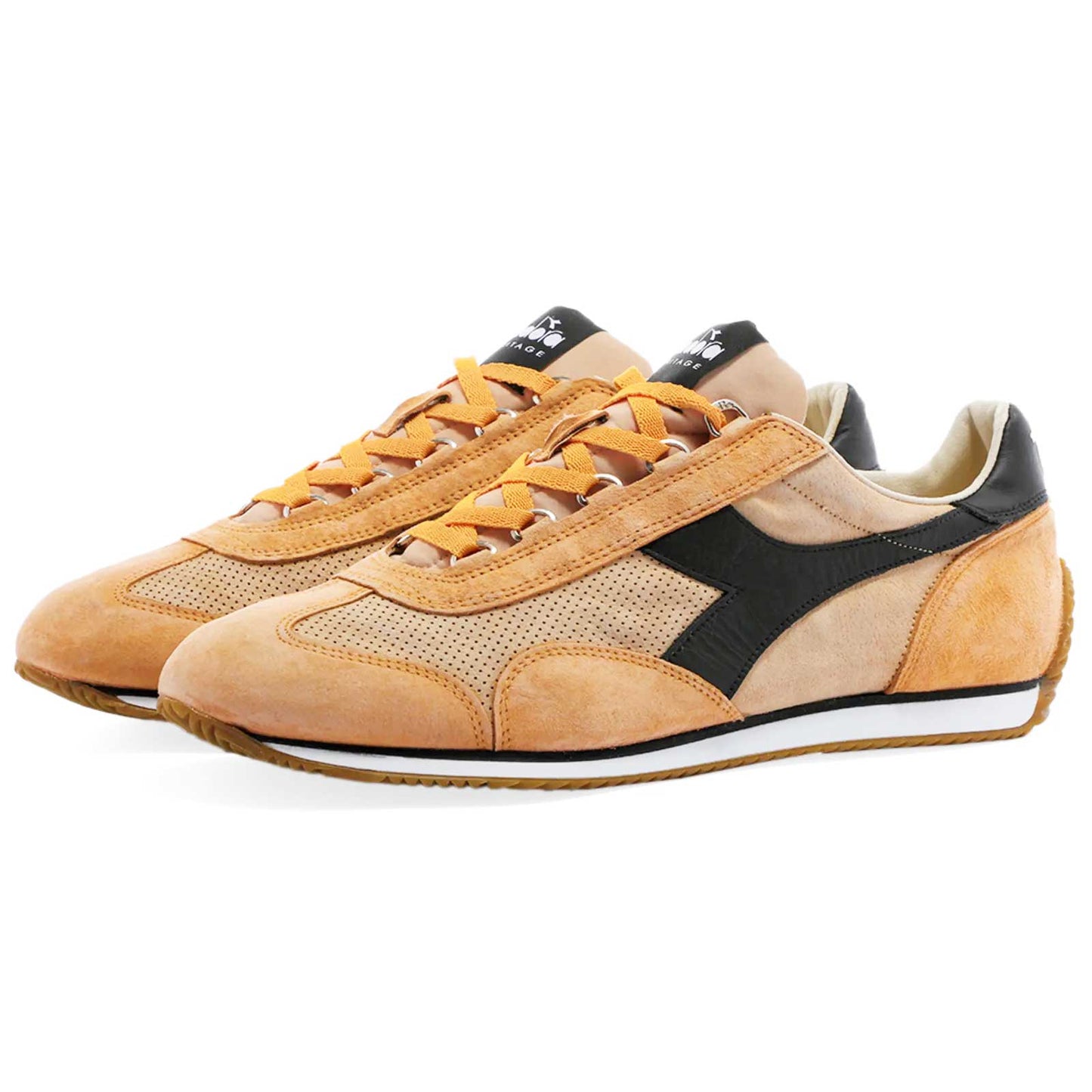 Diadora Heritage Equipe Retro Running Shoes Desert Mist New Men's Sneakers Size 11 Made in Italy