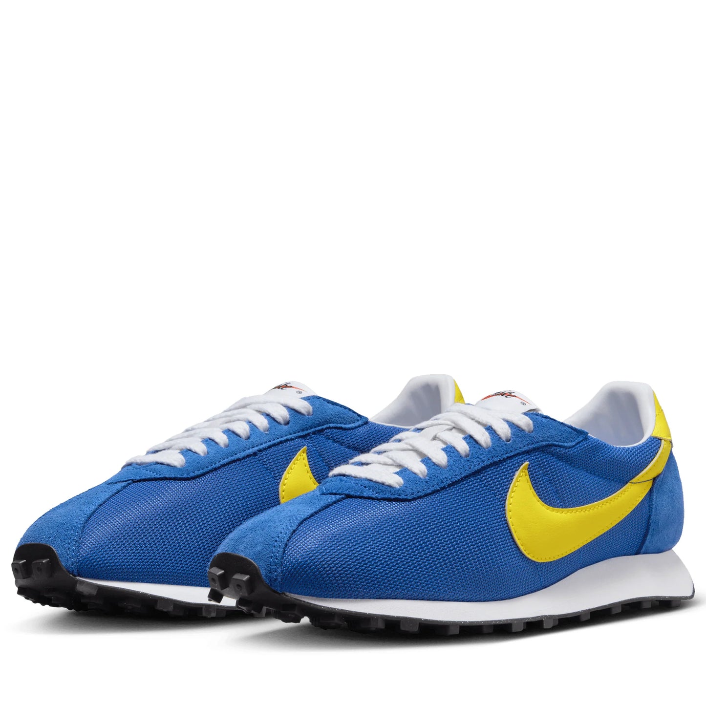 Nike Men's New LD-1000 SP 'Game Royal Opti Yellow' FQ9079-400 Blue Yellow Retro Sneakers 3/4 View