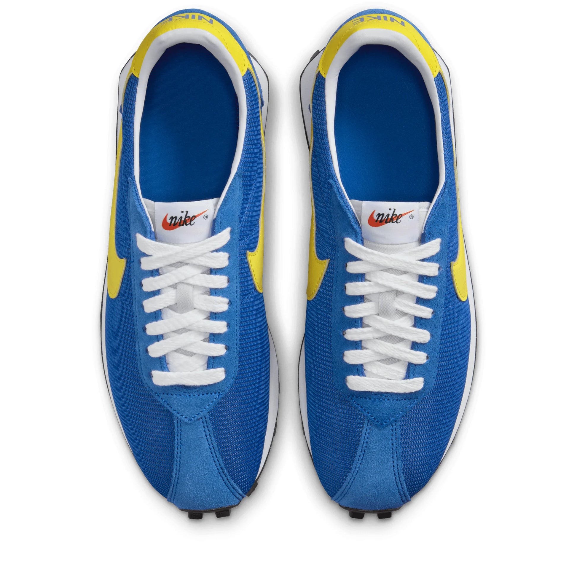 Nike Men's New LD-1000 SP 'Game Royal Opti Yellow' FQ9079-400 Blue Yellow Retro Sneakers Aerial