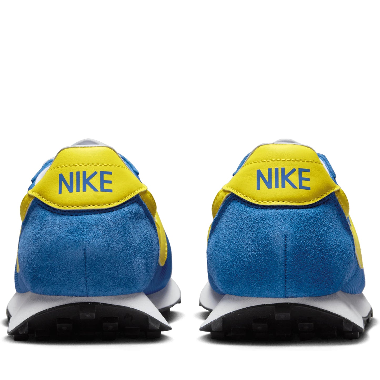 Nike Men's New LD-1000 SP 'Game Royal Opti Yellow' FQ9079-400 Blue Yellow Retro Sneakers Rear Heel