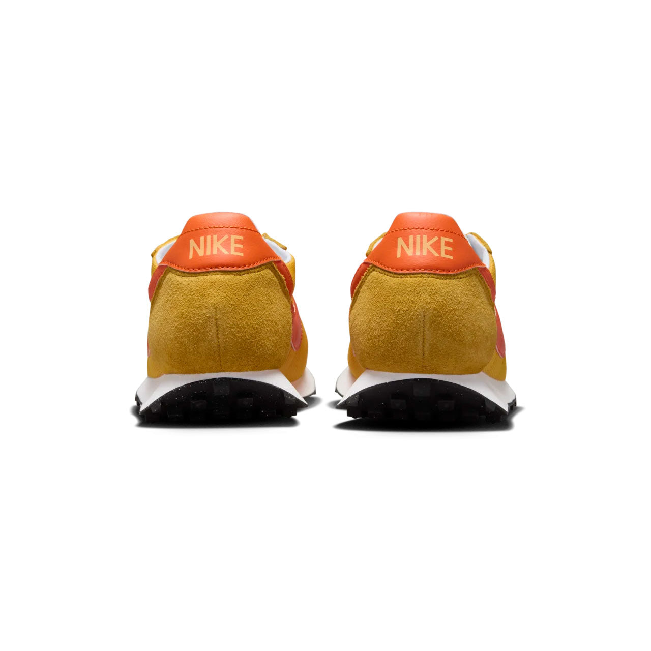 Nike Men's New LD-1000 SP 'University Gold Safety Orange' FQ9079-700 Yellow Orange Retro Sneakers Rear Heel