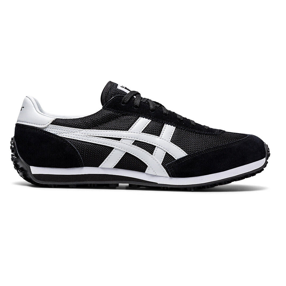 Onitsuka Tiger EDR 78 Black White New Men's Size 10 Retro Sneakers 1183B395-001 side profile