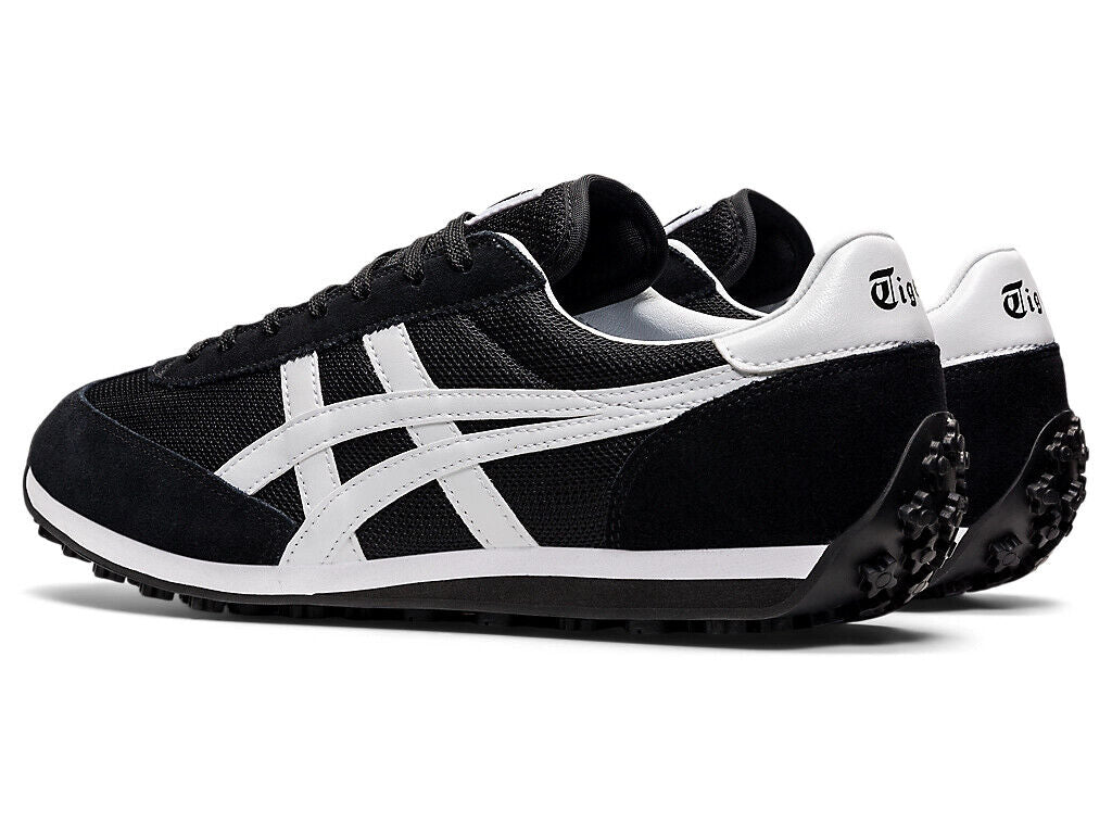 Onitsuka Tiger EDR 78 Black White New Men's Size 10 Retro Sneakers 1183B395-001 rear 3/4 view