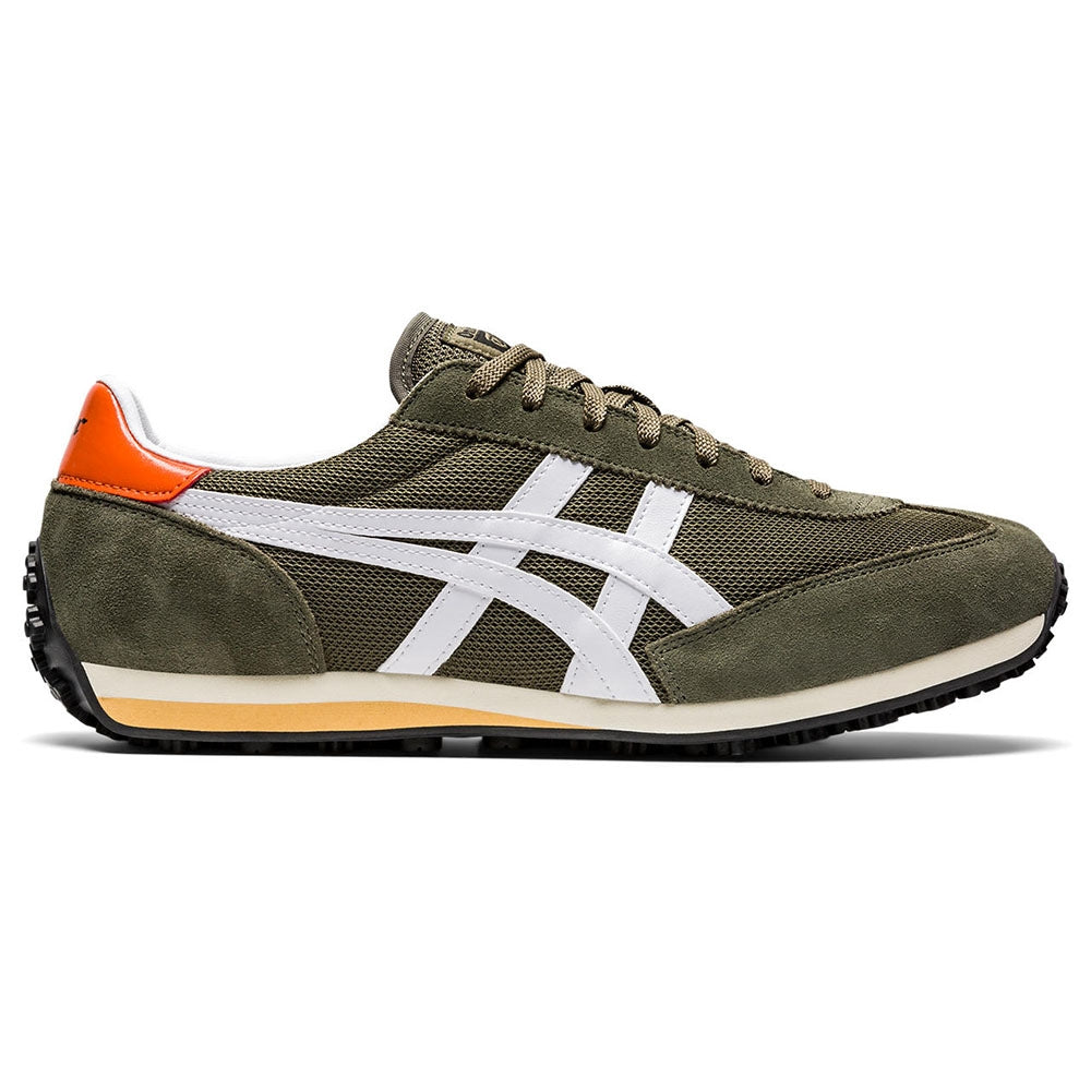 Onitsuka Tiger EDR 78 Mantle Green White New Men's Retro Sneakers 183B395-300 side profile