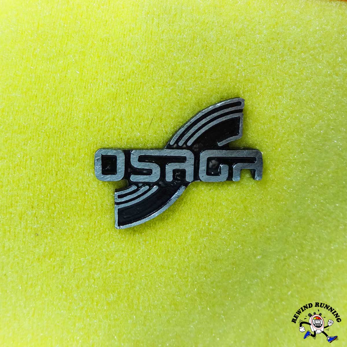 Osage logo on a yellow background