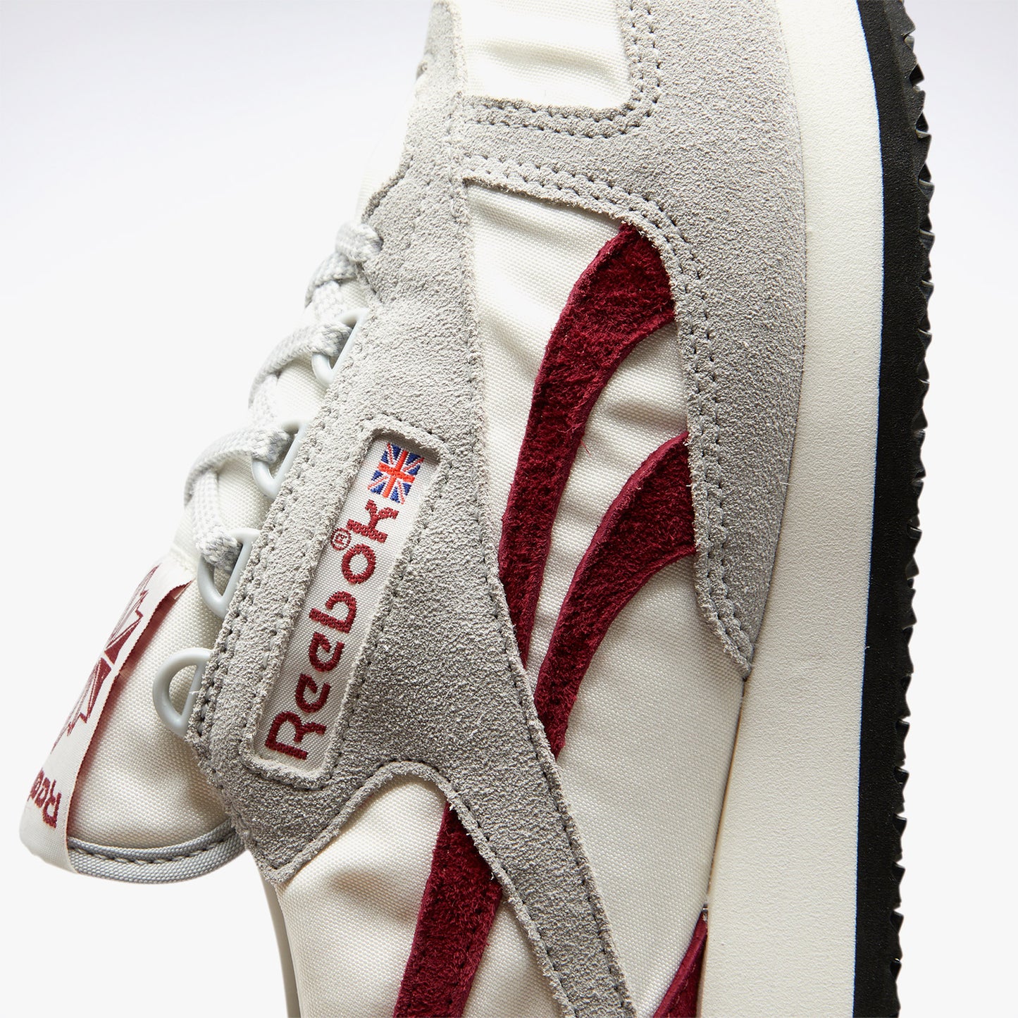 Reebok Victory G New Men's Sneakers Retro 80s Shoes Pure Grey Classic Burgundy Size 9 H04987