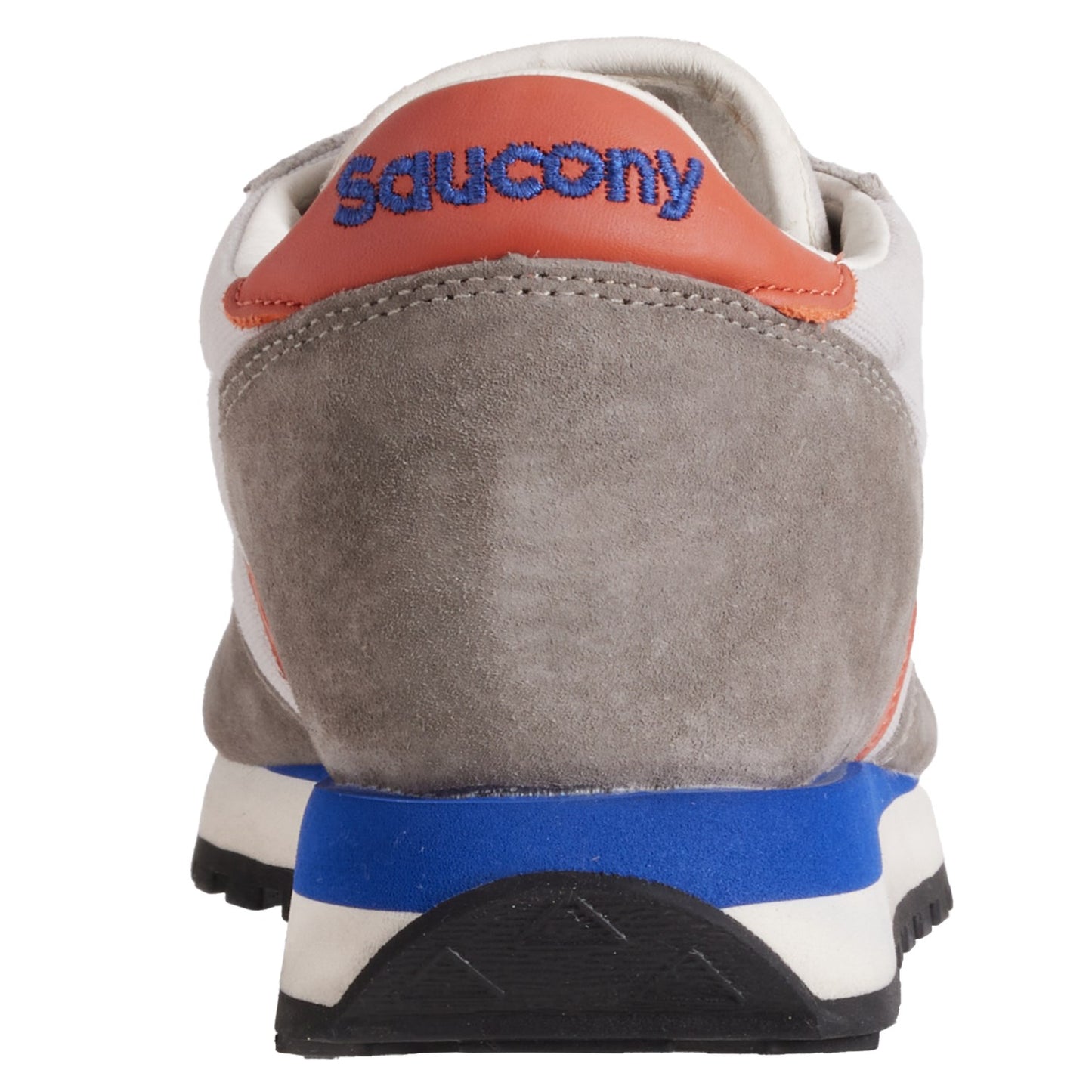 Saucony Originals Jazz 81 Grey Rust S70755-5 New Men's Retro Sneakers rear heel