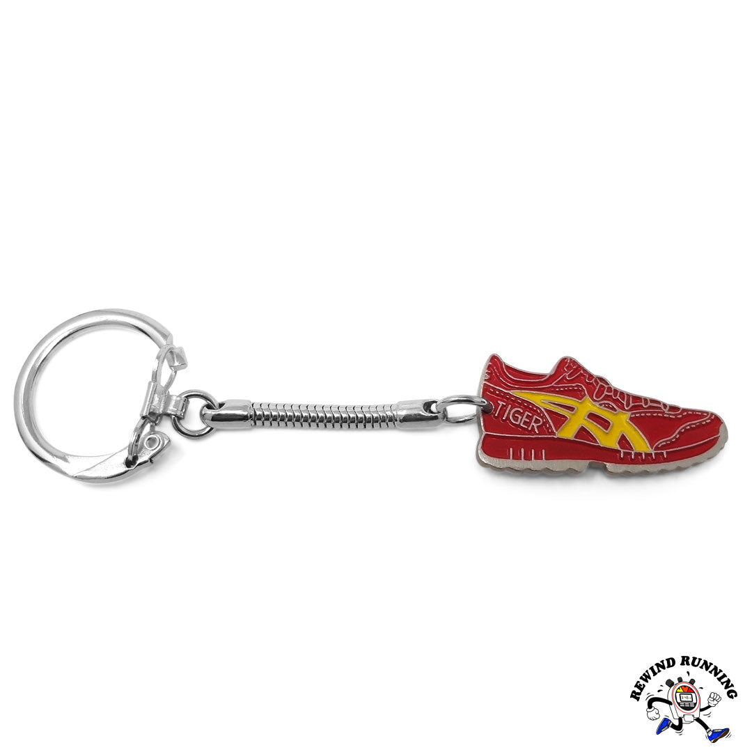 Asics Tiger X-Caliber GT Vintage 1980's Red Running Shoe keychain