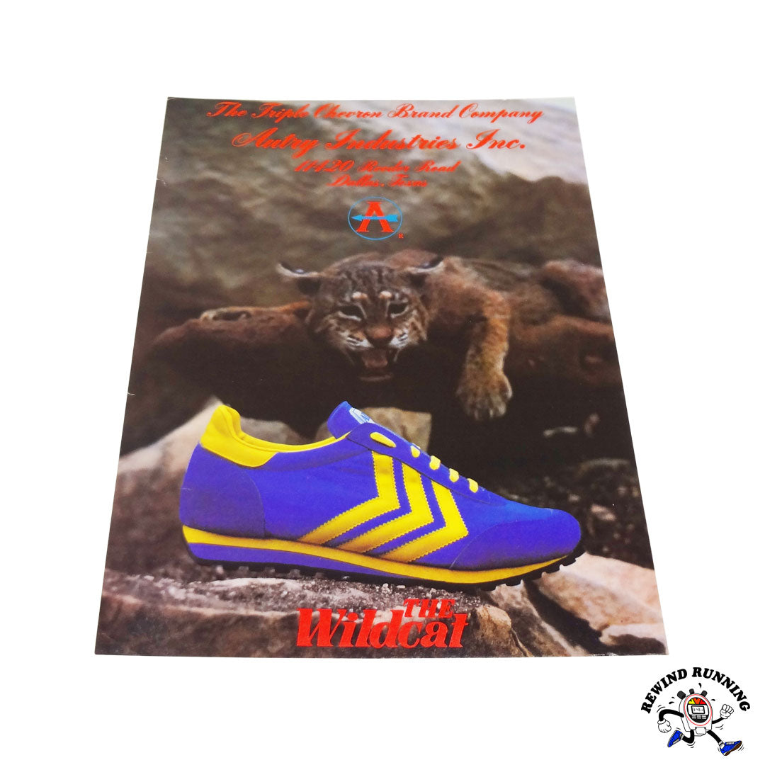 Autry The Wildcat 1978 Vintage Running Shoes Ad