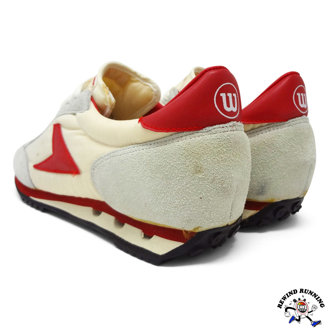 Wilson Bata Deadstock Vintage 70s 80s Running Shoes Sneakers Men's Size 10.5 Rear
