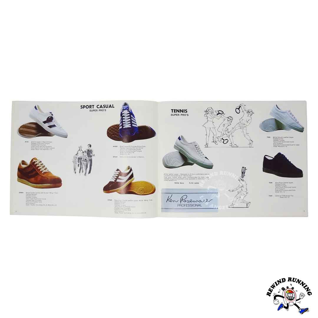 Bob Wolf 1977 Vintage Brand Sneaker Catalog Price List