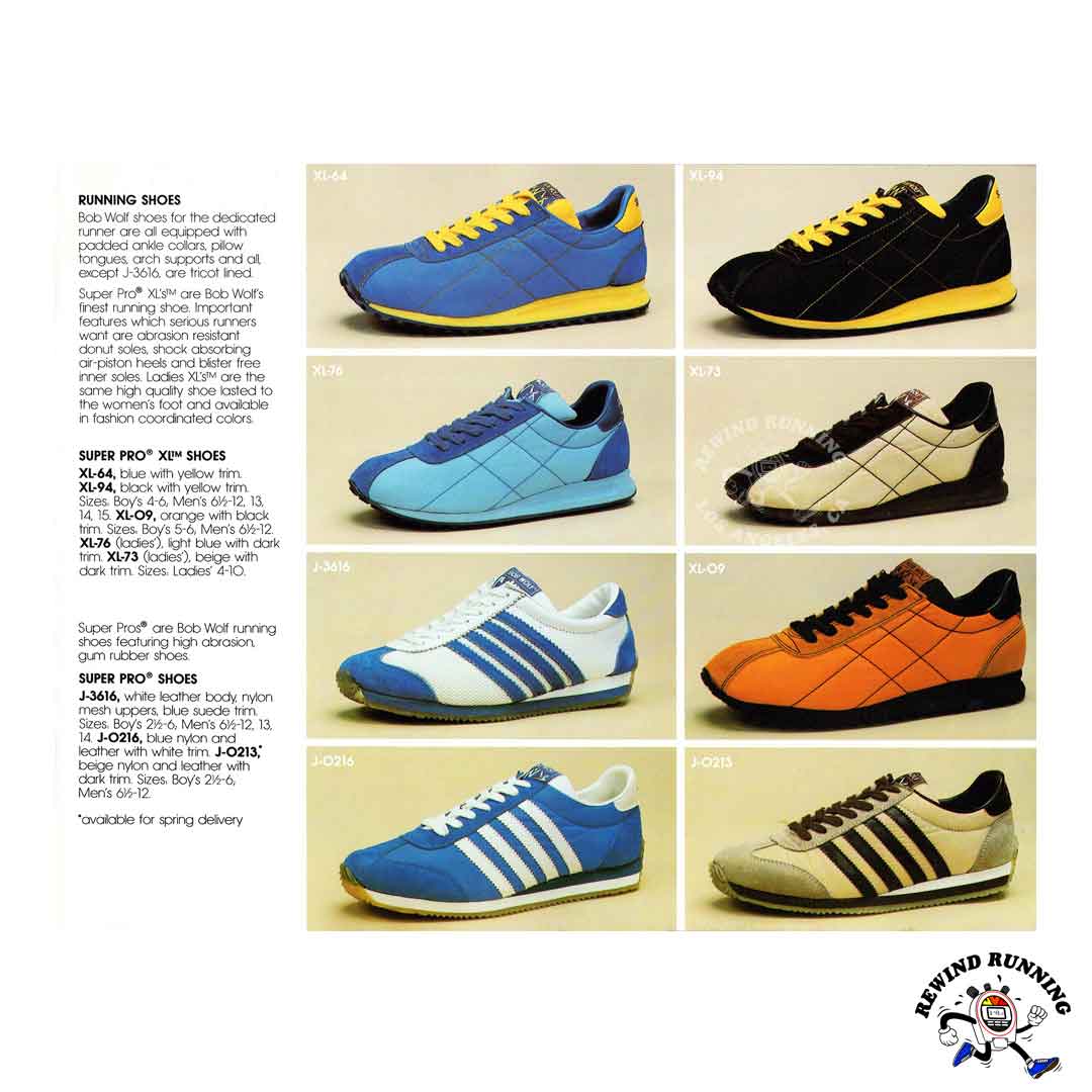 Bob Wolf 1978/79 Vintage Brand Sneaker Catalog Insert