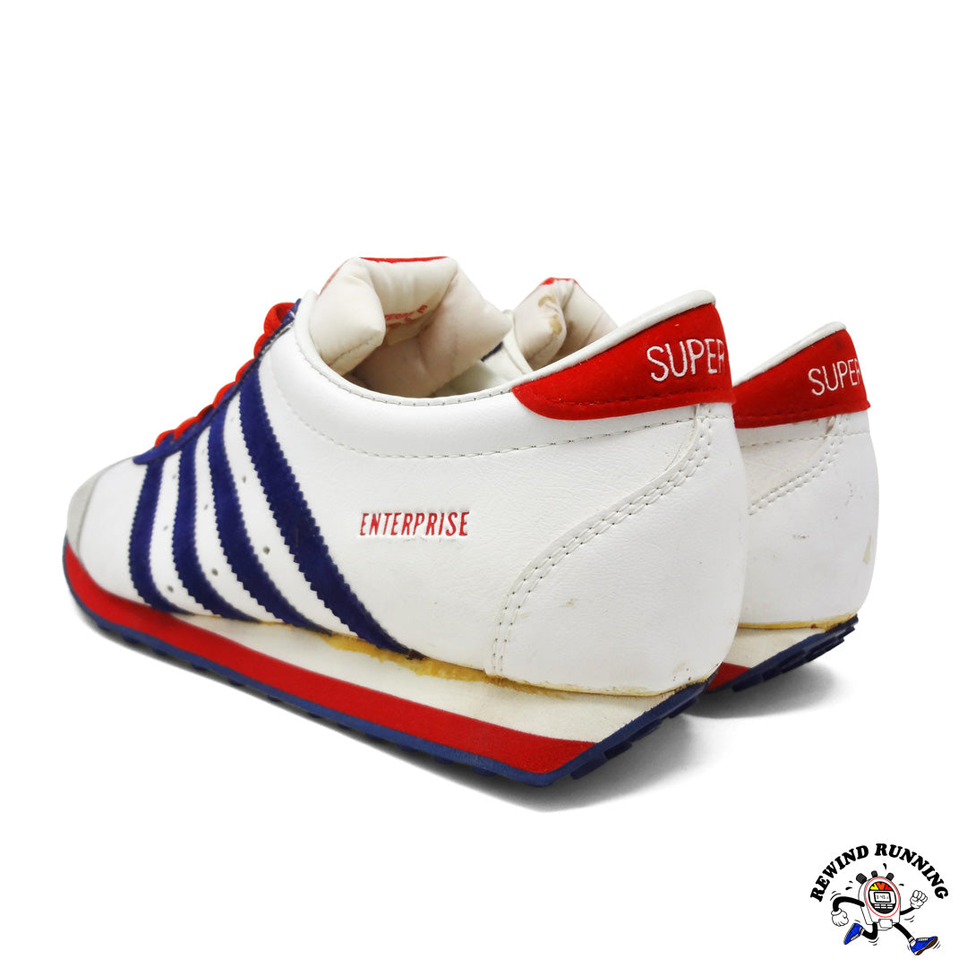 Bob Wolf Super Pro EJ-1415 Vintage Jogging Shoes Sneakers Men's Size 11 rear 3-4- view