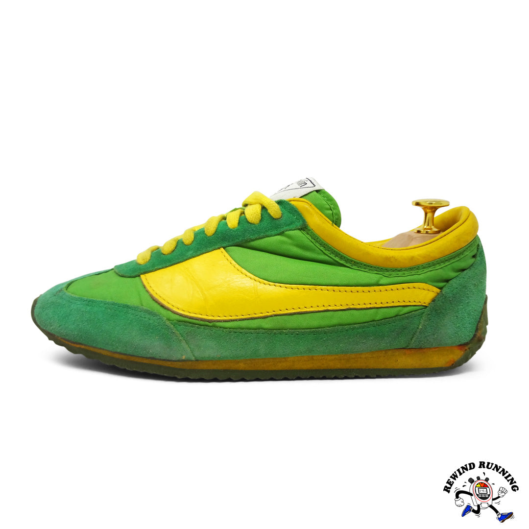 Jaclar by Franklin 8049 Vintage Green and Yellow Running Shoes Sneakers profile