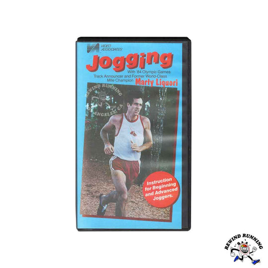 Jogging with Marty Liquori vintage VHS Beginner & Advanced Running by Video Associates