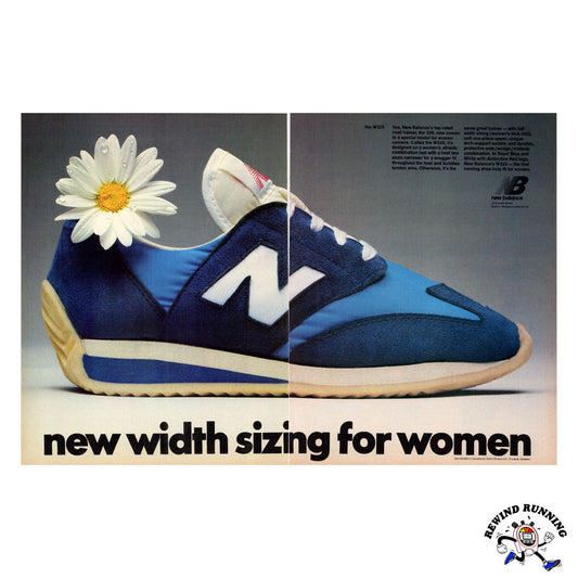 New Balance W320 trainer 1978 Women's vintage sneaker ad