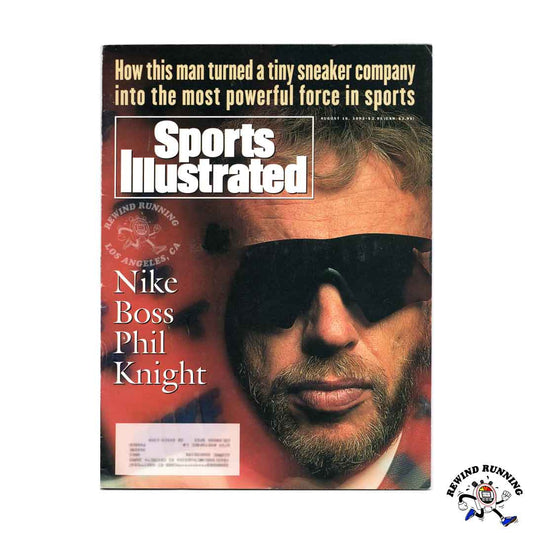 Nike Boss Phil Knight Sports Illustrated magazine August 16, 1993 Nike co-founder Phil Knight
