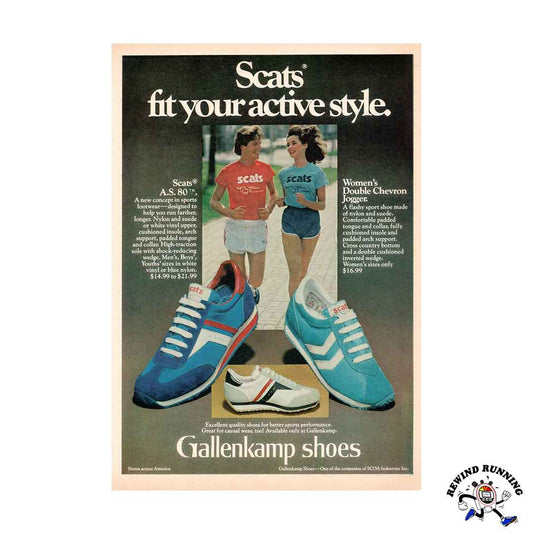 Gallenkamp Scats Sport Shoes 1979 vintage sneaker ad