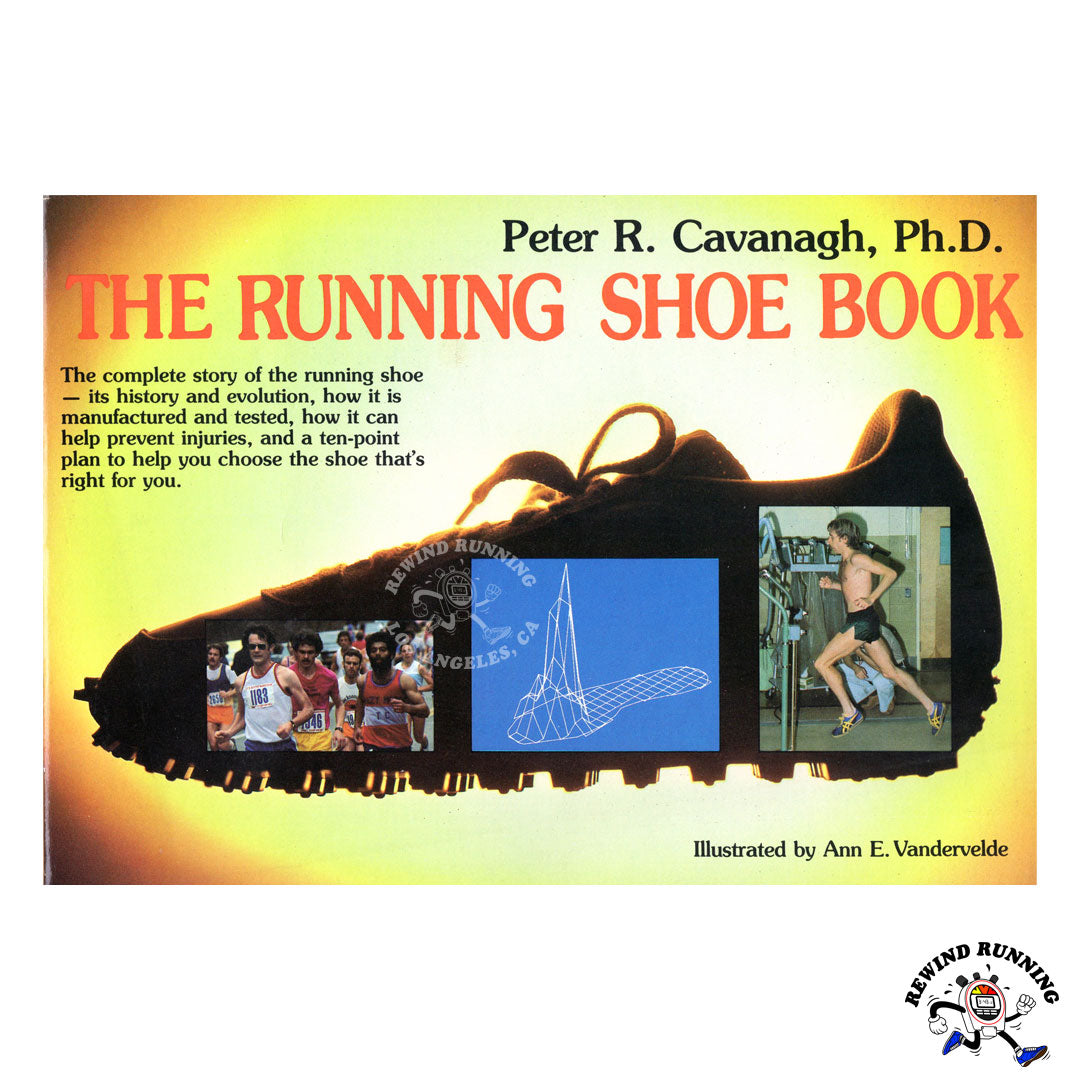 The Running Shoe Book 1980 Vintage Paperback by Peter R Cavanagh Front Cover