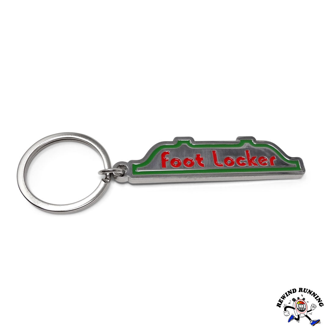 Foot Locker Vintage 70s 80s Logo Keychain