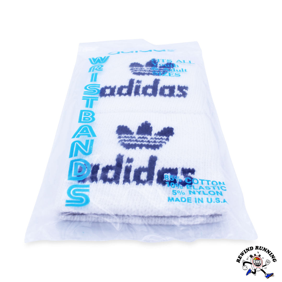 adidas 1980s Vintage Trefoil Logo Wristbands